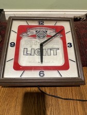 Vintage 1980s Budweiser Light Beer Genuine Li...