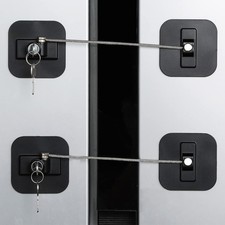 Fridge Lock,2 Pack Refrigerator Locks with Keys,Freezer Lock and Child Safety...