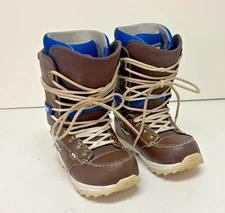 ThirtyTwo 32 BROPORT Brown Leather All-Mountain Snowboard Boots US 11 EU 45
