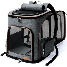 Cat Backpack Expandable Pet Carrier Backpack for Small Cats and Dogs, Airline...