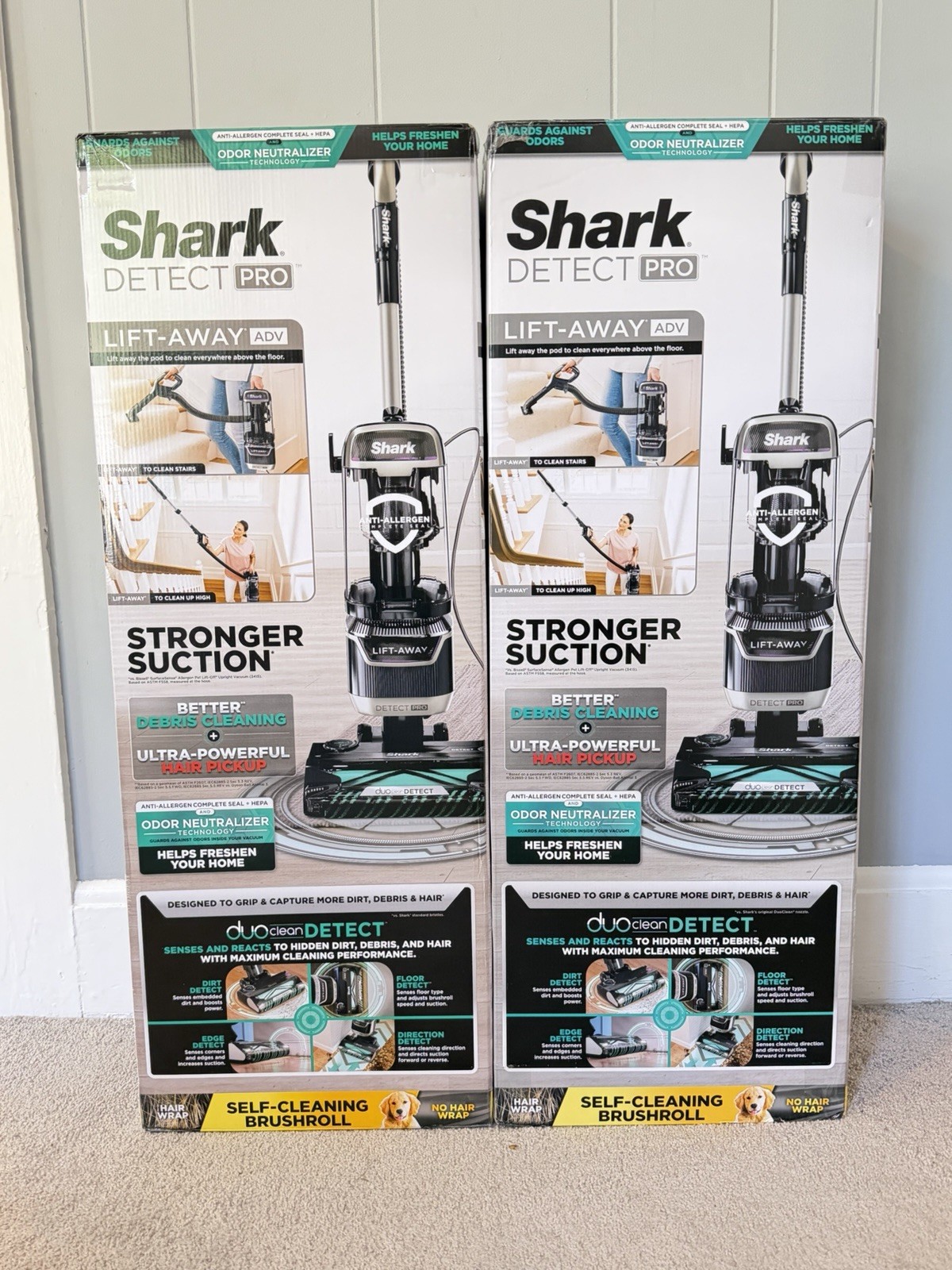 SHARK Detect Pro Lift-Away ADV Upright Vacuum LA800 NEW Factory Sealed FAST SHIP