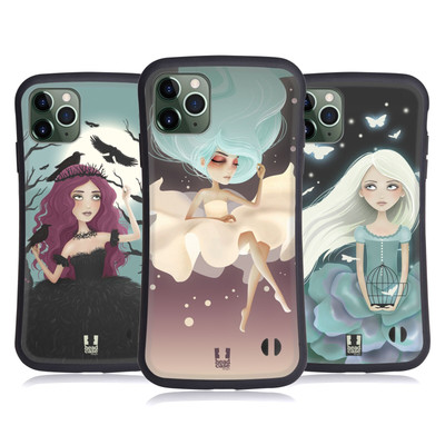 HEAD CASE DESIGNS SCHÖNE SCHWERMUT HYBRID HÜLLE HUELLE FÜR APPLE iPHONES HANDYS