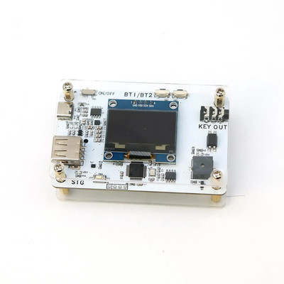 1.3'' OLED CW Practice & Transmit Keyboard USB Morse Code Keyer for Training Amat