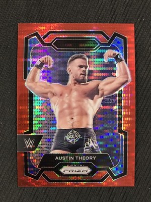 2024 Panini Prizm WWE #178 Austin Theory Red Pulsar Prizm /399 | eBay