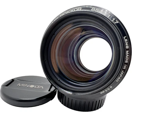 Rare [Near MINT] Minolta MD Rokkor 85mm f/1.7 MF Portrait Lens From Japan