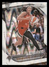 2025 Panini Prizm WNBA Aaliyah Nye #15 Rookie White Seismic Prizms Aces
