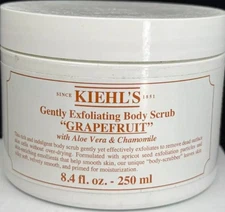 Kiehl's Gently Exfoliating Body Scrub Grapefruit 8.4 oz New Sealed RP $39