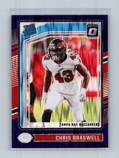 2024 Donruss Optic #220 Chris Braswell Purple Shock