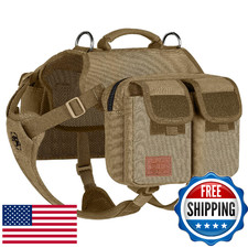 ONETIGRIS HOPPY CAMPER 3.0 Dog Hiking Backpack for Medium Large Dogs