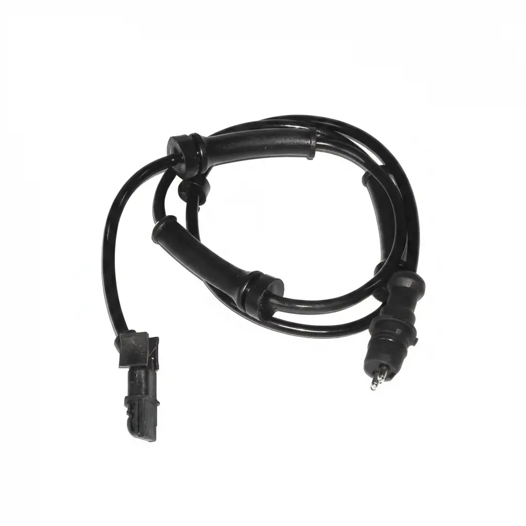 ABS wheel speed sensor Front Axle AS4128 AUTLOG for RENAULT MEGANE II SCÉNIC II