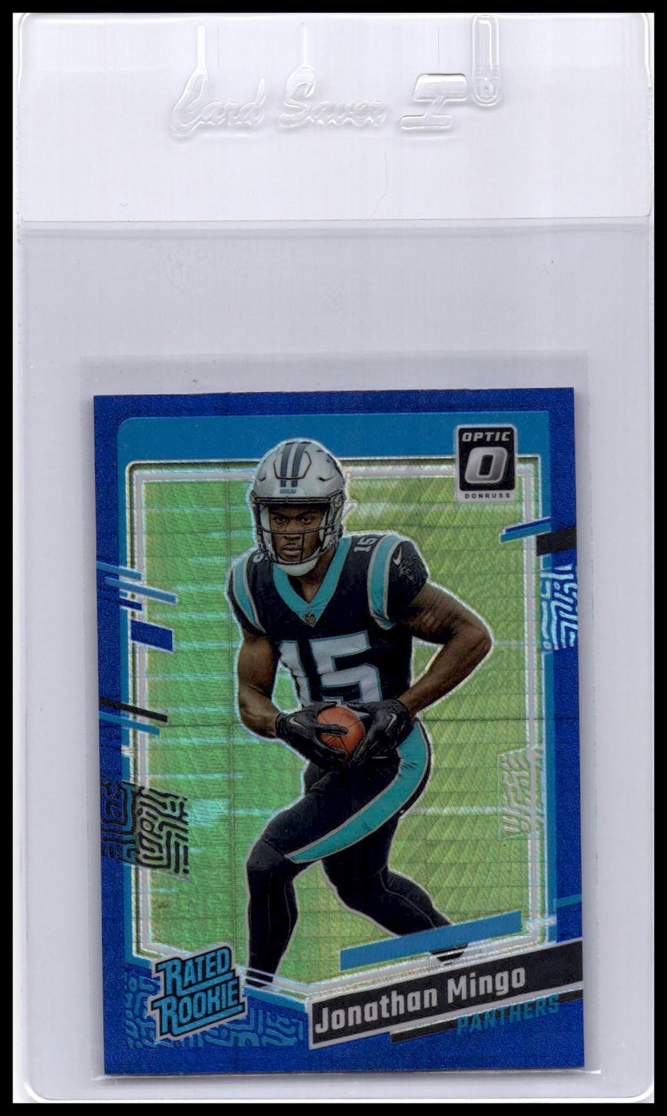 2023 Donruss Optic #215 Jonathan Mingo Blue Hyper