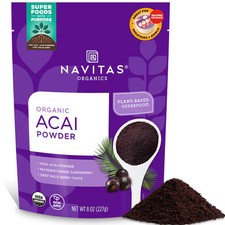 2 X Navitas Organics Acai Power -- 8 oz