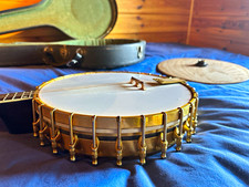 1920s Vega M style tubaphone  tenor  banjo , gold plated.