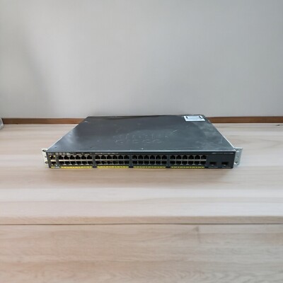 Cisco WS-C2960X-48FPD-L - 48 Ports Fully Managed Ethernet Switch