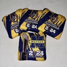 MICHIGAN - NATIONAL CHAMP 2024 - Pro Cornhole Bags