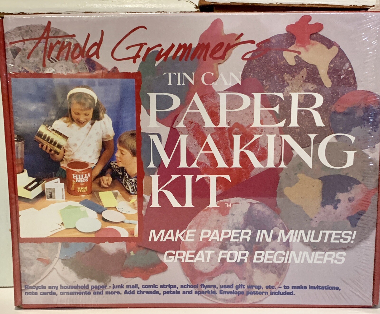 Arnold Grummer's Tin Can Paper Making Kit, New! eBay