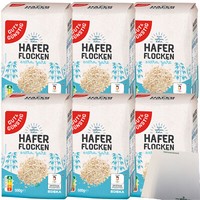 Gut & Günstig Haferflocken Extra Zart 6Er Pack 6X500G Packung Usy Block