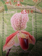 FRANCE 2005, timbre 3763, FLEURS, ORCHIDEE MABEL, FLOWER, neuf**, MNH STAMP