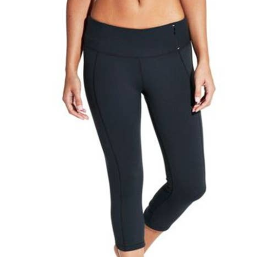 Black Core Essential Capri Leggings | eBay