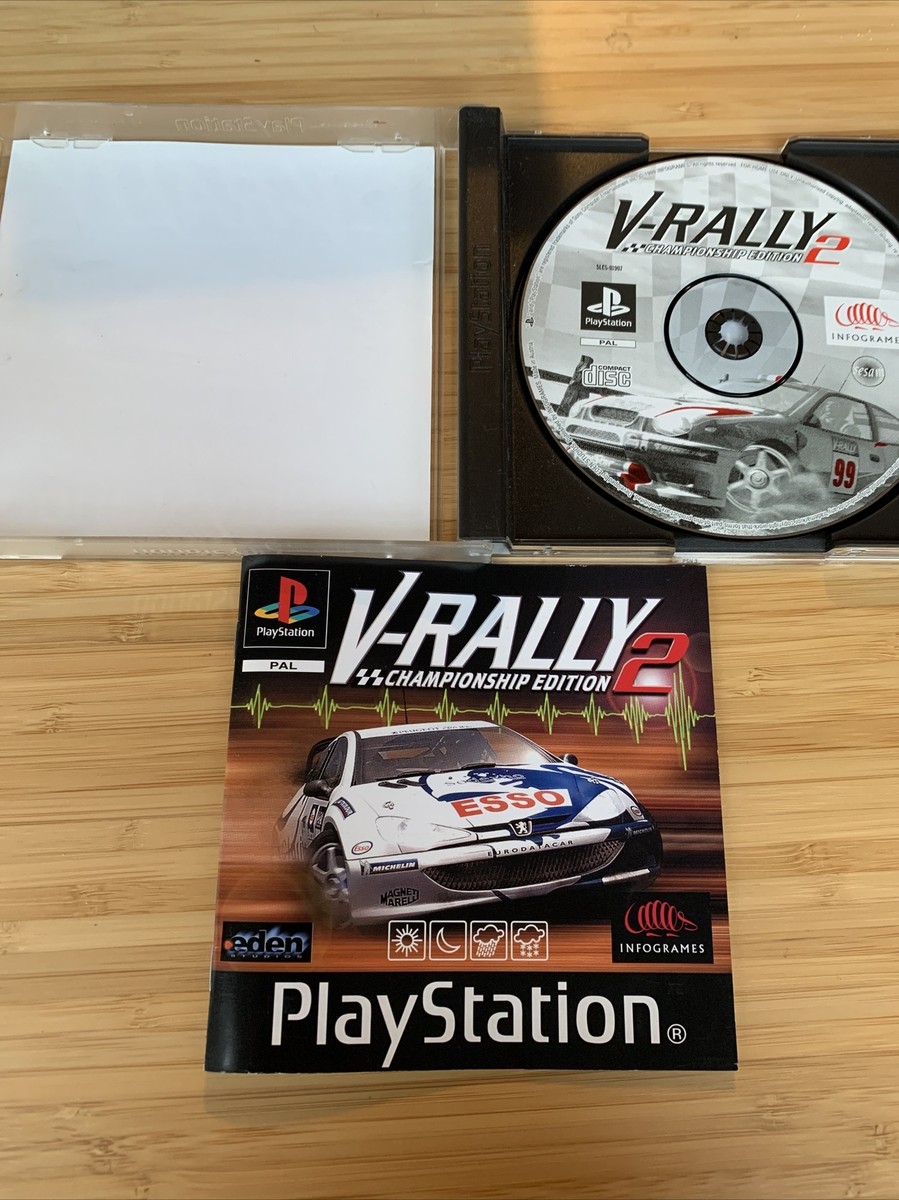 V-Rally 2: Championship Edition - PlayStation 1 (PS1) Game V-Rally 2: Championship Edition - PlayStation 1 (PS1) Game