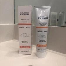 FARMASI Whitening Toothpaste with Matcha and Saffron 130 g  / 4.6 oz - Gum Care