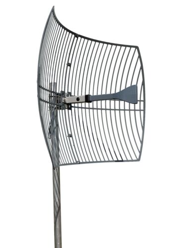 Grid Antenna Parabolic Dish 29dBi Wifi6 WIFI-7 C-Band, 2.4 3.5  5, 6GHz Ham - Picture 1 of 10