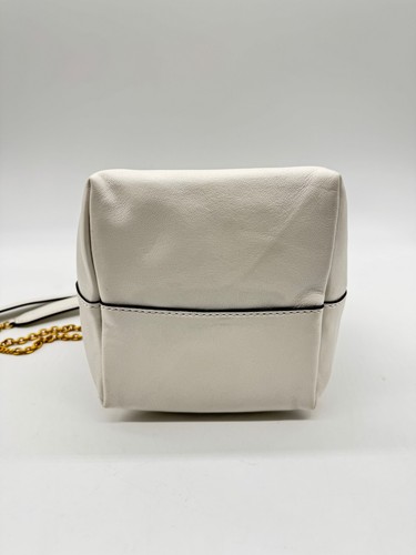 Donna Karan NY Rosedale leather chain small crossbody bag -White (Defective) - Picture 13 of 19