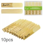 10pcs Alto Sax Saxophone Reeds Strength 2.5 Reed 2 1/2 for Saxophone Beginner US