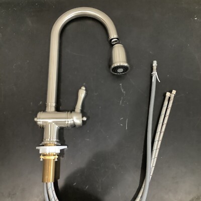 DXV  Victorian Kitchen Faucet Pull-down in Ultra Steel D35402300.355