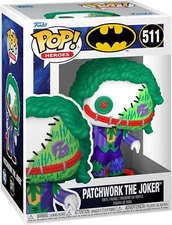 Funko Pop Batman Patchwork - The Joker Figure w/ Protector