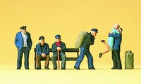 Preiser 10352 Ho 1:87; Am Anlegeplatz , Neu & Ovp