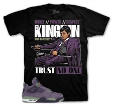 Shirt To Match Jordan 4 Canyon Purple - Trust issues Sneaker Tees