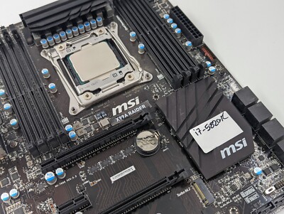 MSI X99A Raider Core i7-5820K Motherboard + I/O Shield LIGHT