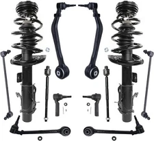 Front Struts Control Arms Sway Bars Tie Rods for 2010 2011 2012 Chevrolet Camaro