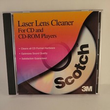 Scotch 3M Laser Lens Cleaner For CD And CD-Rom Players Very Good Cond.