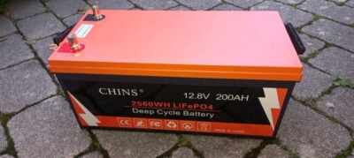 Lithium Batterie 12V 200Ah Chins