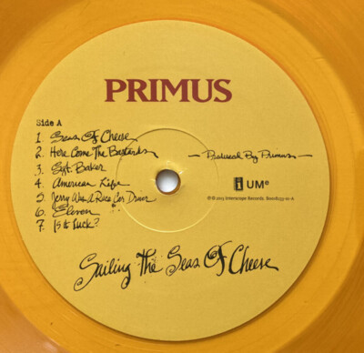 Primus - Sailing The Seas Of Cheese - Interscope Records