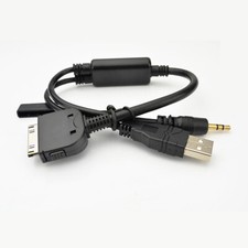 Audio Cable For BMW iPod iPhone 3G 3GS 4 4S Adapter USB  AUX Mini IPOD-BMW