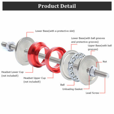 Young Wolf Strumento Per La Rimozione Dell'installazione Di Cuffie E Movimento Centrale Per Bicicletta, Strumento A Pressione Per Cuscinetti Per Bici