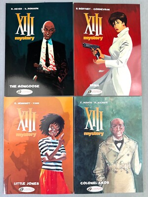XIII Mystery Vol 1-4 Cinebook Paperback Comics BUY INDIVIDUALLY Jean Van Hamme