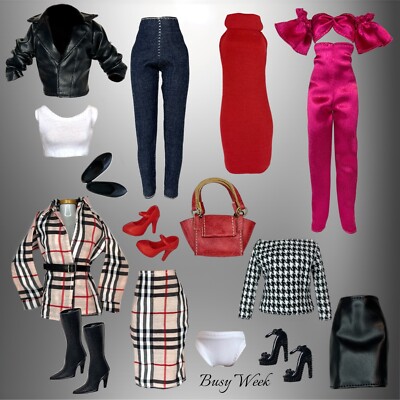 Eledoll Boss Lady Deluxe Fashion Pack BUSY WEEK 11.5  Fashion Doll Clothes