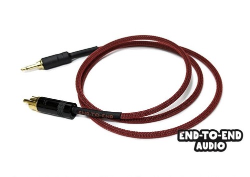 SALE! 3ft- 3.5mm TS to Mono RCA Audio Cable | Mogami Cable | Auxiliary Patch - Picture 2 of 3
