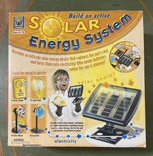Creative Toys Build An Active Solar Energy System Science Kit NIB