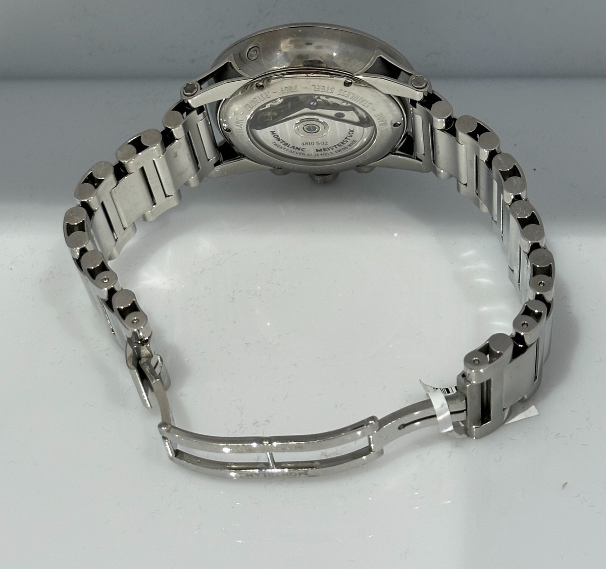 Montblanc Timewalker 7069 Chronograph Automatic Watch Black Dial