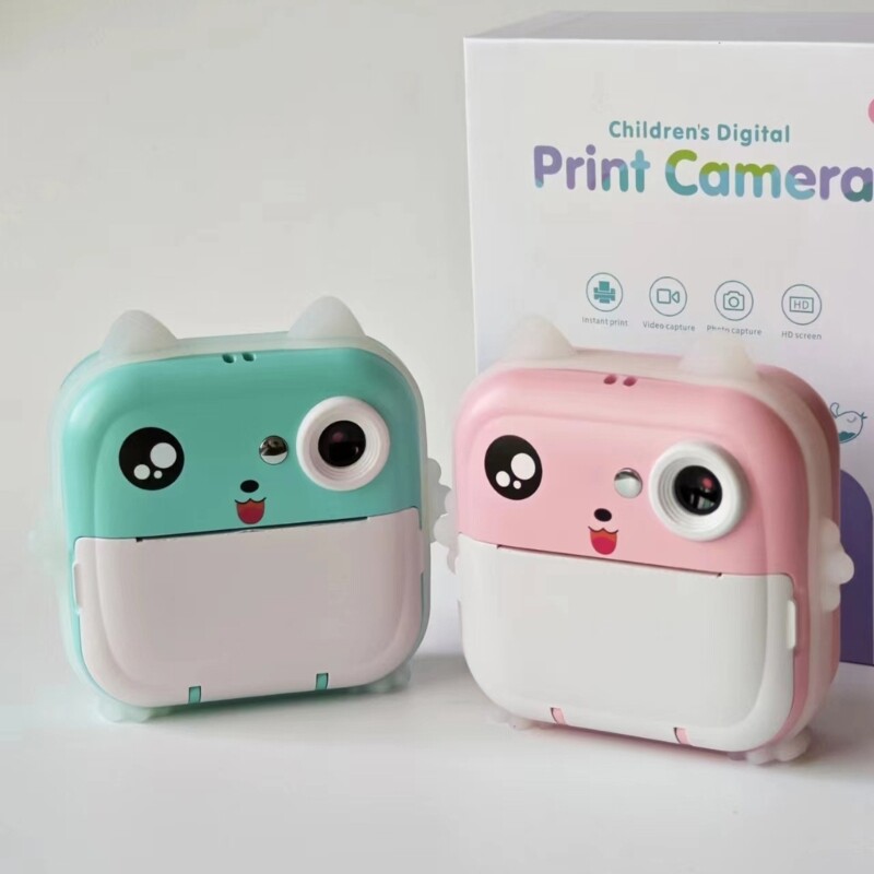 Kids Camera Instant Print Camera Children Digital Camera 2400W Pixel Video Photo