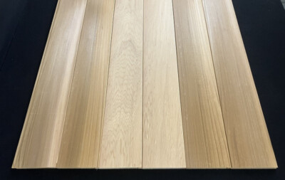 10 Fasebretter Profilbretter Zeder ca. 9,5 x 95 x 1000/1150 mm mit Nut und Feder
