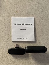 Microphone Wireless Audio Video Recording Mini Mic For Android/iPhone