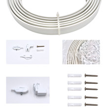 Flexible Curtain Track Curtin Rail Glider Rail Straight Bay Windows 3M