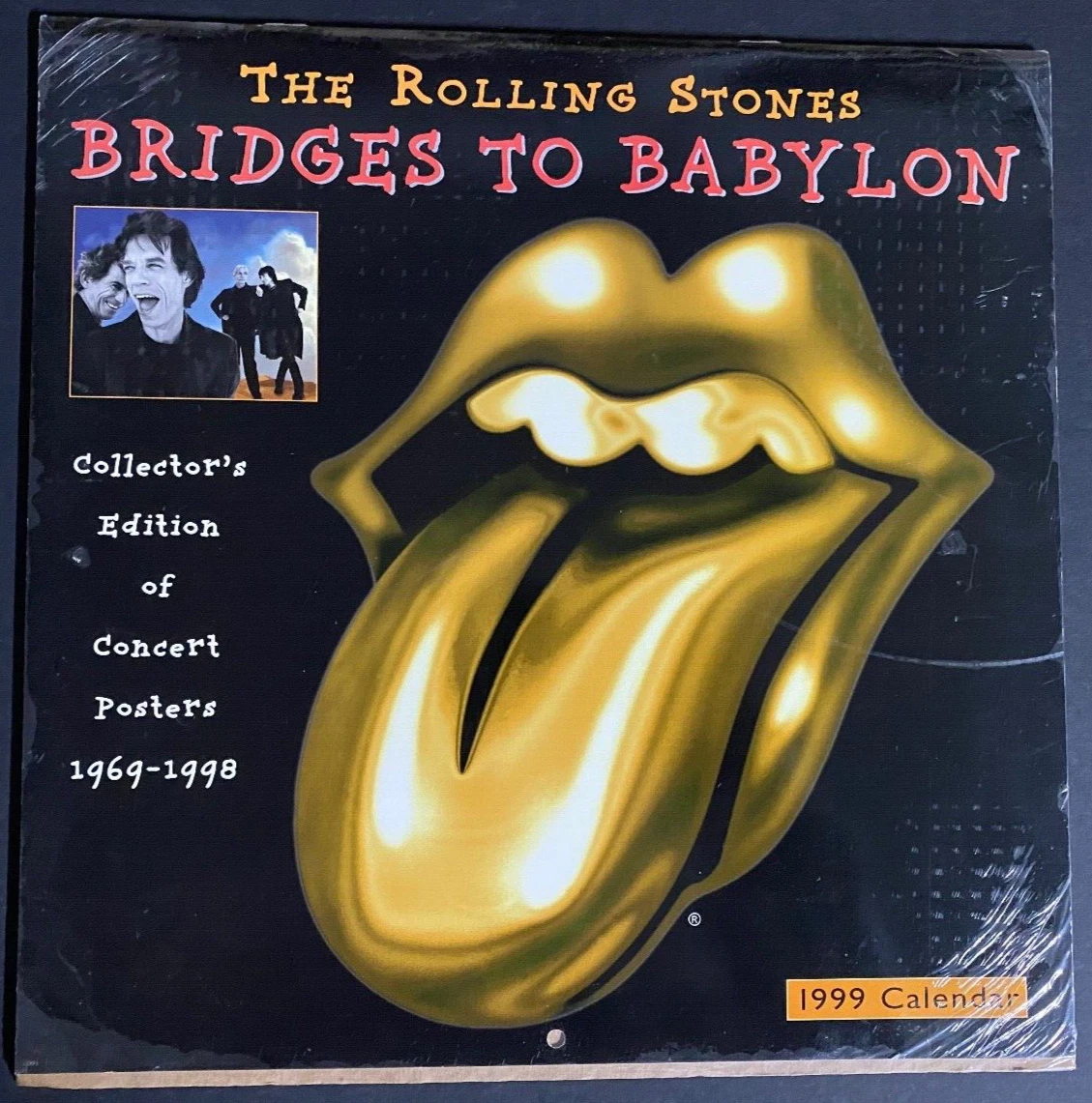 THE ROLLING STONES: Bridges to Babylon 1999 Wall Calendar | eBay