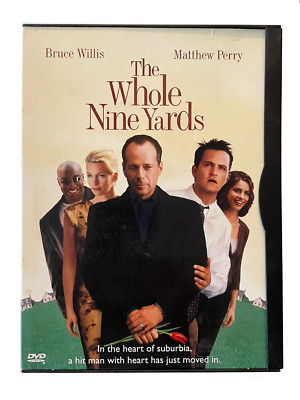 ''THE WHOLE NINE YARDS (2000)'' DVD (2000) starring Bruce Willis, Matthew Perry